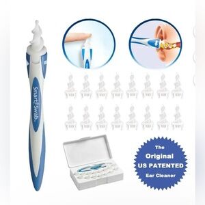 Smart Swab NWT Safe Ear Wax Removal Kit w/16 Piece Cleansing Tips